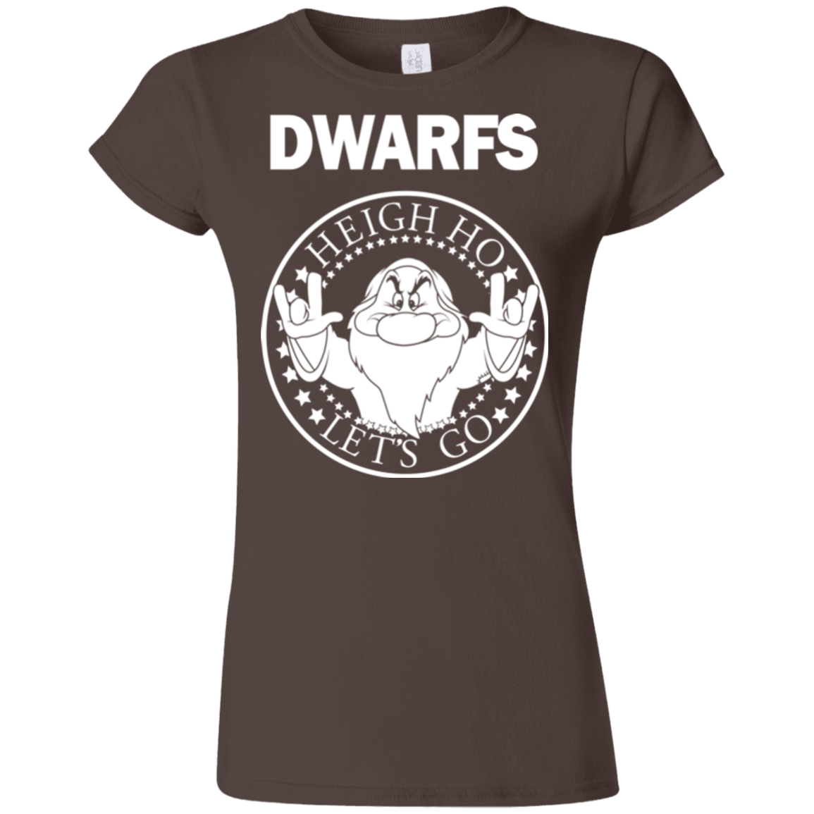 T-Shirts Dark Chocolate / S Dwarfs Junior Slimmer-Fit T-Shirt
