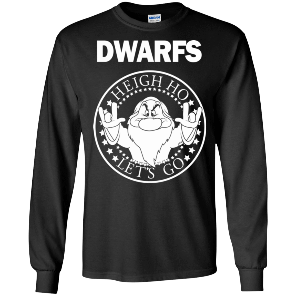 T-Shirts Black / S Dwarfs Men's Long Sleeve T-Shirt