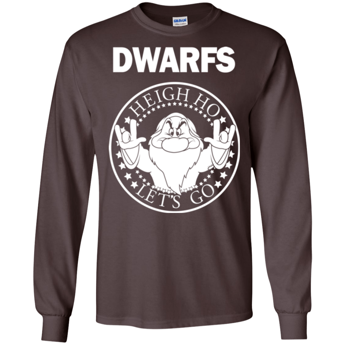 T-Shirts Dark Chocolate / S Dwarfs Men's Long Sleeve T-Shirt