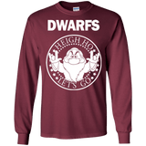 T-Shirts Maroon / S Dwarfs Men's Long Sleeve T-Shirt