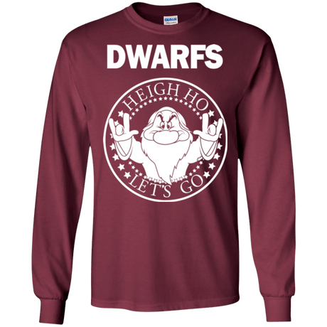 T-Shirts Maroon / S Dwarfs Men's Long Sleeve T-Shirt