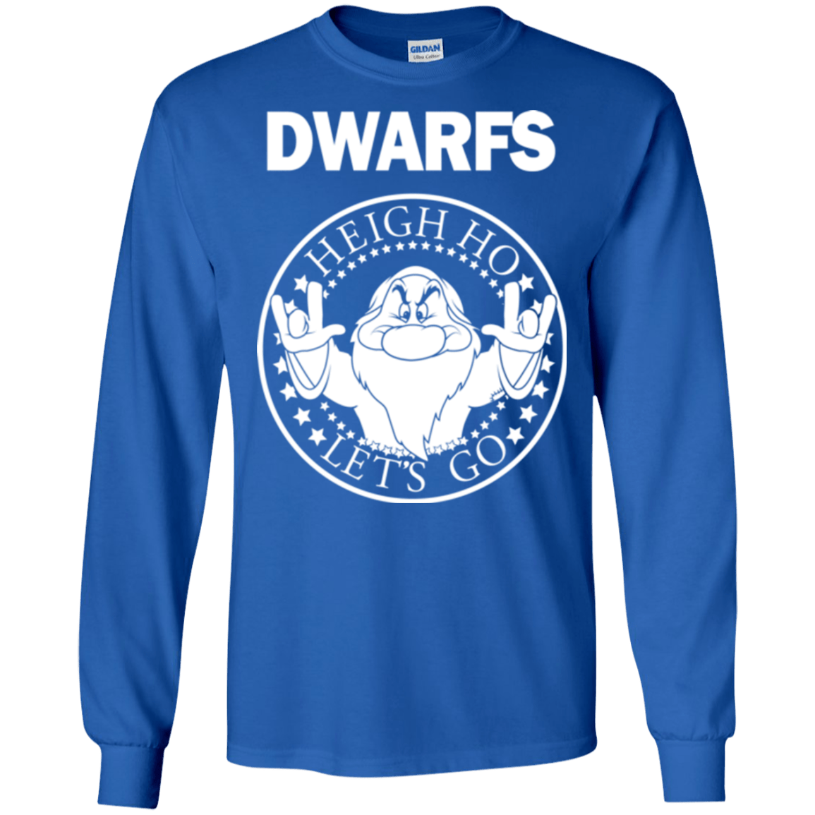 T-Shirts Royal / S Dwarfs Men's Long Sleeve T-Shirt