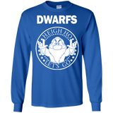 T-Shirts Royal / S Dwarfs Men's Long Sleeve T-Shirt