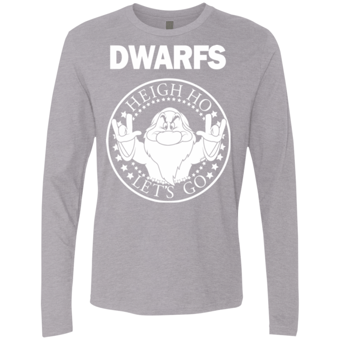 T-Shirts Heather Grey / S Dwarfs Men's Premium Long Sleeve