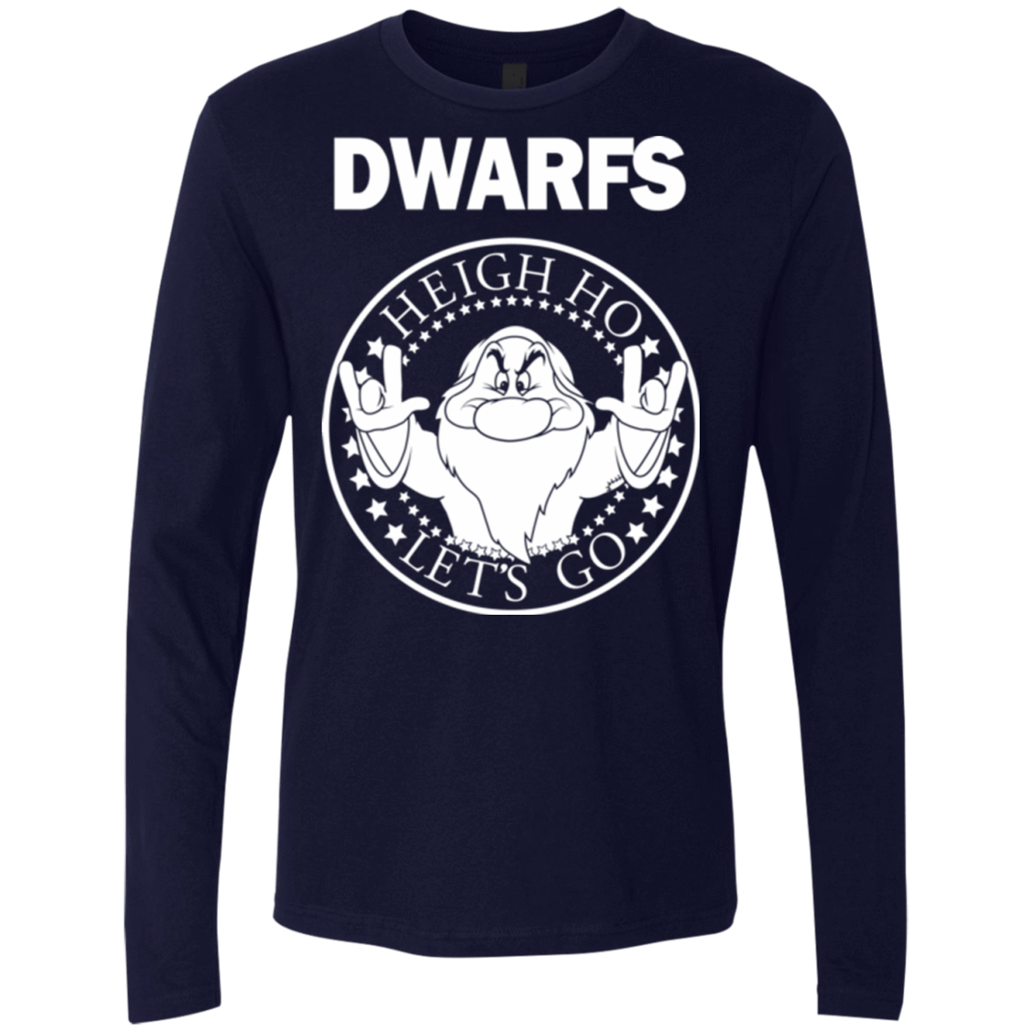 T-Shirts Midnight Navy / S Dwarfs Men's Premium Long Sleeve