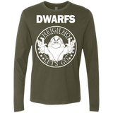 T-Shirts Military Green / S Dwarfs Men's Premium Long Sleeve