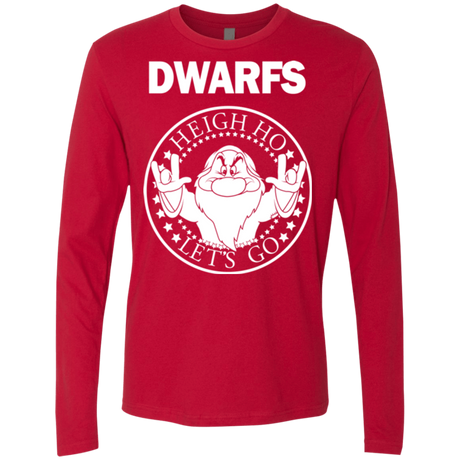 T-Shirts Red / S Dwarfs Men's Premium Long Sleeve