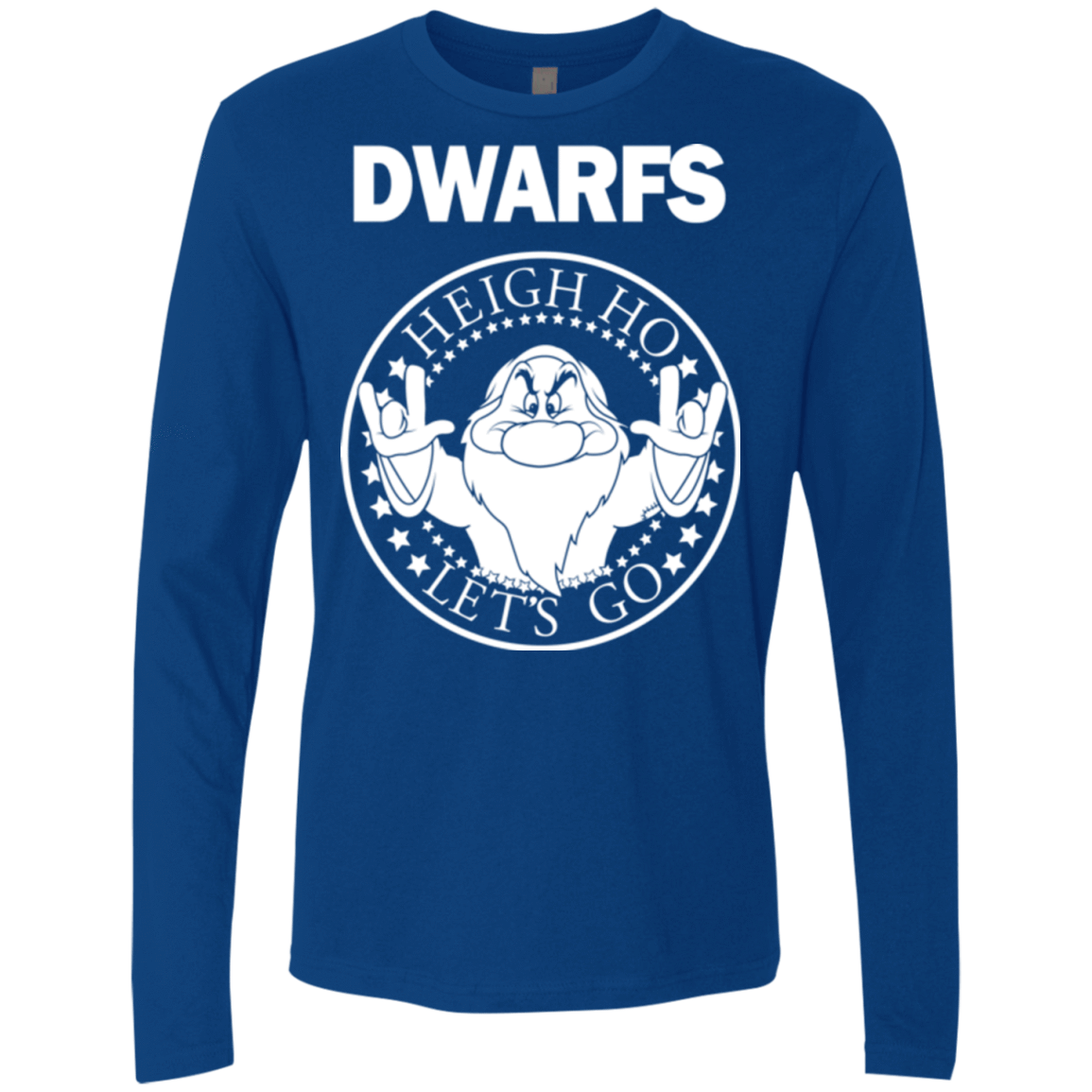 T-Shirts Royal / S Dwarfs Men's Premium Long Sleeve