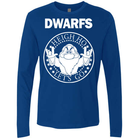 T-Shirts Royal / S Dwarfs Men's Premium Long Sleeve