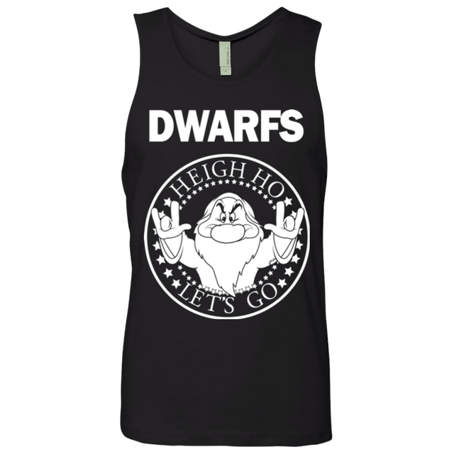 T-Shirts Black / S Dwarfs Men's Premium Tank Top