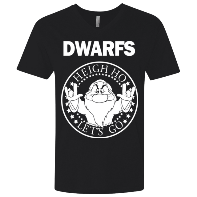 T-Shirts Black / X-Small Dwarfs Men's Premium V-Neck