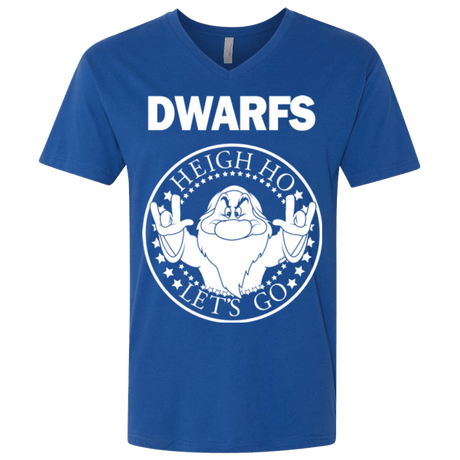 T-Shirts Royal / X-Small Dwarfs Men's Premium V-Neck