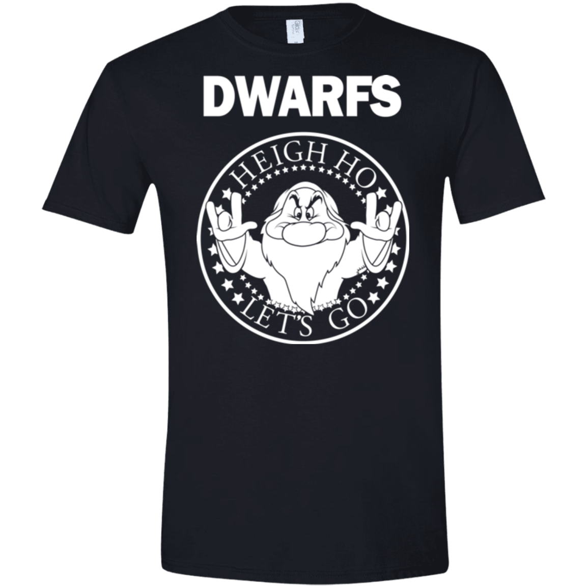 T-Shirts Black / X-Small Dwarfs Men's Semi-Fitted Softstyle