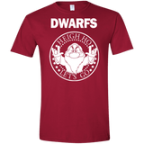 T-Shirts Cardinal Red / S Dwarfs Men's Semi-Fitted Softstyle