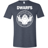 T-Shirts Heather Navy / S Dwarfs Men's Semi-Fitted Softstyle