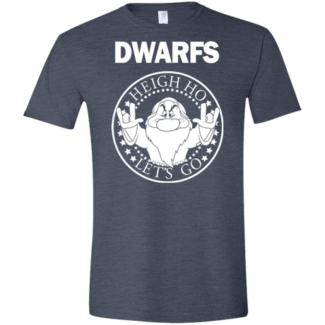 T-Shirts Heather Navy / S Dwarfs Men's Semi-Fitted Softstyle