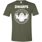 T-Shirts Military Green / S Dwarfs Men's Semi-Fitted Softstyle