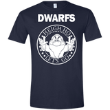 T-Shirts Navy / X-Small Dwarfs Men's Semi-Fitted Softstyle