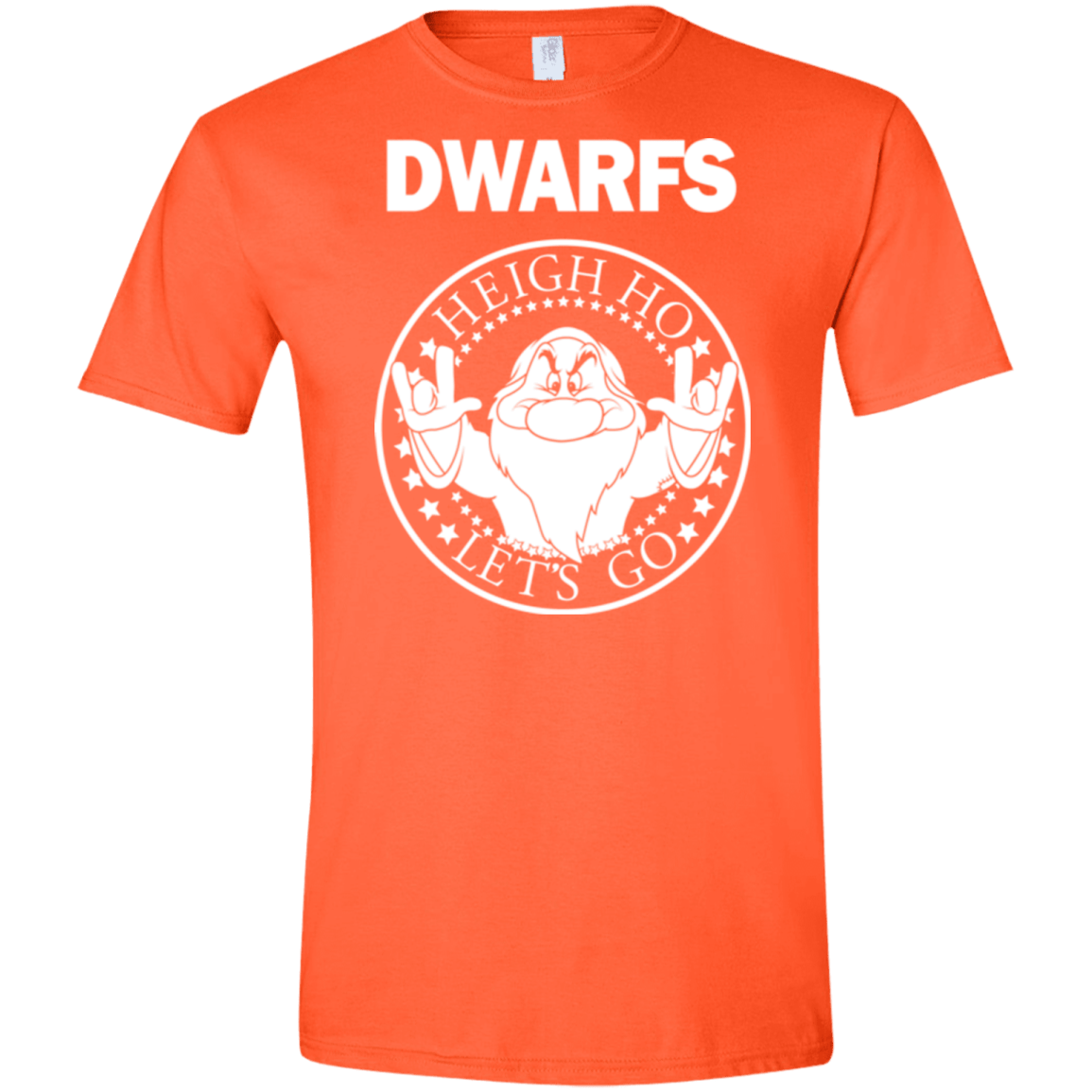 T-Shirts Orange / S Dwarfs Men's Semi-Fitted Softstyle