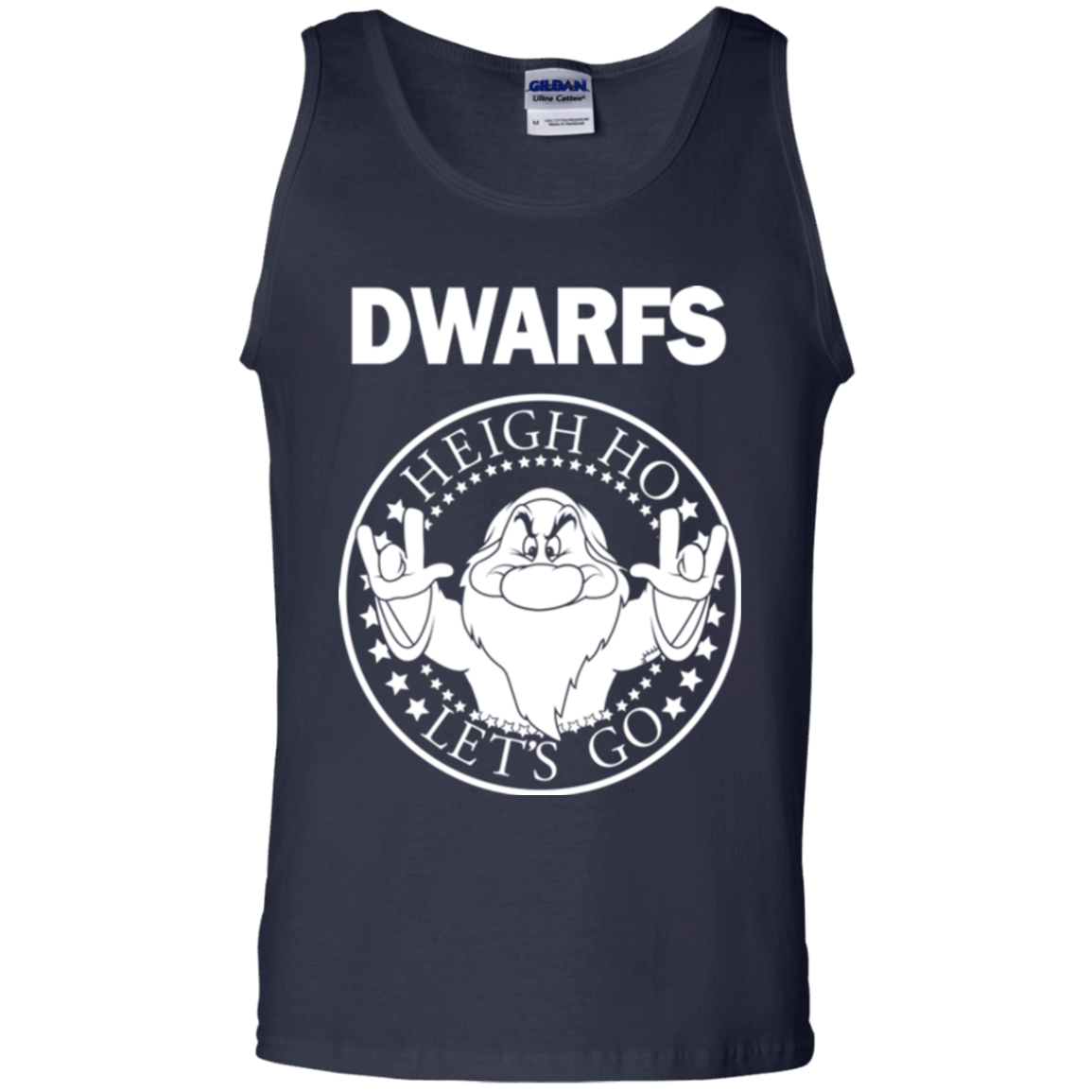 T-Shirts Navy / S Dwarfs Men's Tank Top