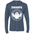 T-Shirts Indigo / X-Small Dwarfs Triblend Long Sleeve Hoodie Tee