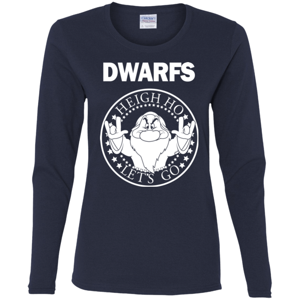 T-Shirts Navy / S Dwarfs Women's Long Sleeve T-Shirt