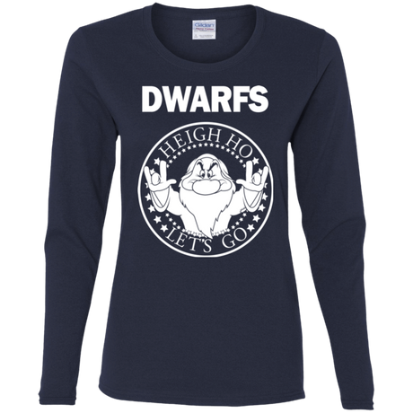 T-Shirts Navy / S Dwarfs Women's Long Sleeve T-Shirt