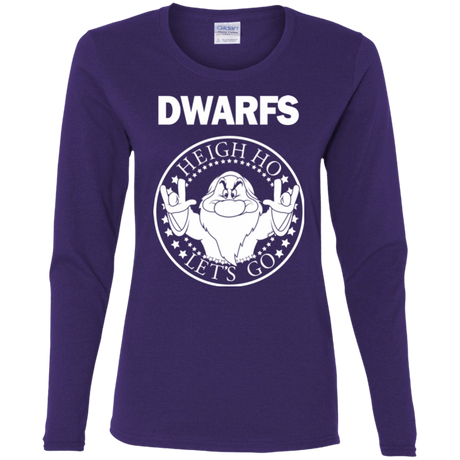 T-Shirts Purple / S Dwarfs Women's Long Sleeve T-Shirt