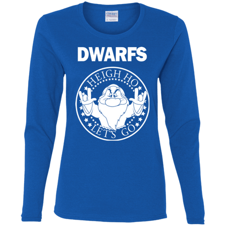 T-Shirts Royal / S Dwarfs Women's Long Sleeve T-Shirt