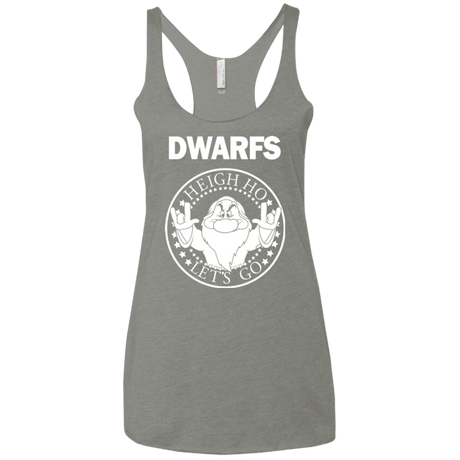 T-Shirts Venetian Grey / X-Small Dwarfs Women's Triblend Racerback Tank