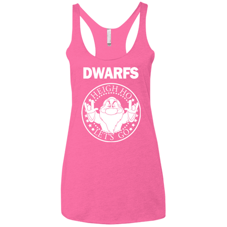 T-Shirts Vintage Pink / X-Small Dwarfs Women's Triblend Racerback Tank