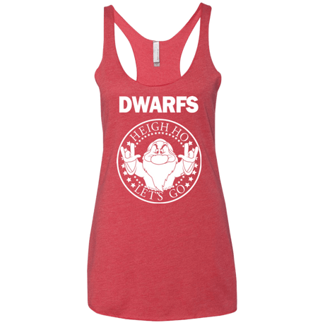 T-Shirts Vintage Red / X-Small Dwarfs Women's Triblend Racerback Tank