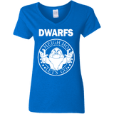 T-Shirts Royal / S Dwarfs Women's V-Neck T-Shirt