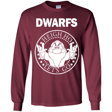 T-Shirts Maroon / YS Dwarfs Youth Long Sleeve T-Shirt