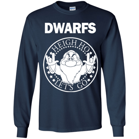 T-Shirts Navy / YS Dwarfs Youth Long Sleeve T-Shirt