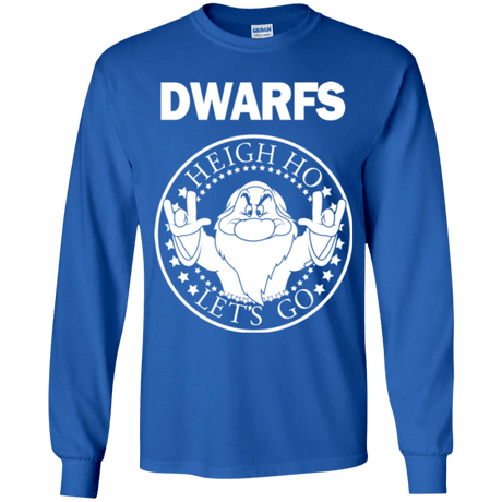 T-Shirts Royal / YS Dwarfs Youth Long Sleeve T-Shirt