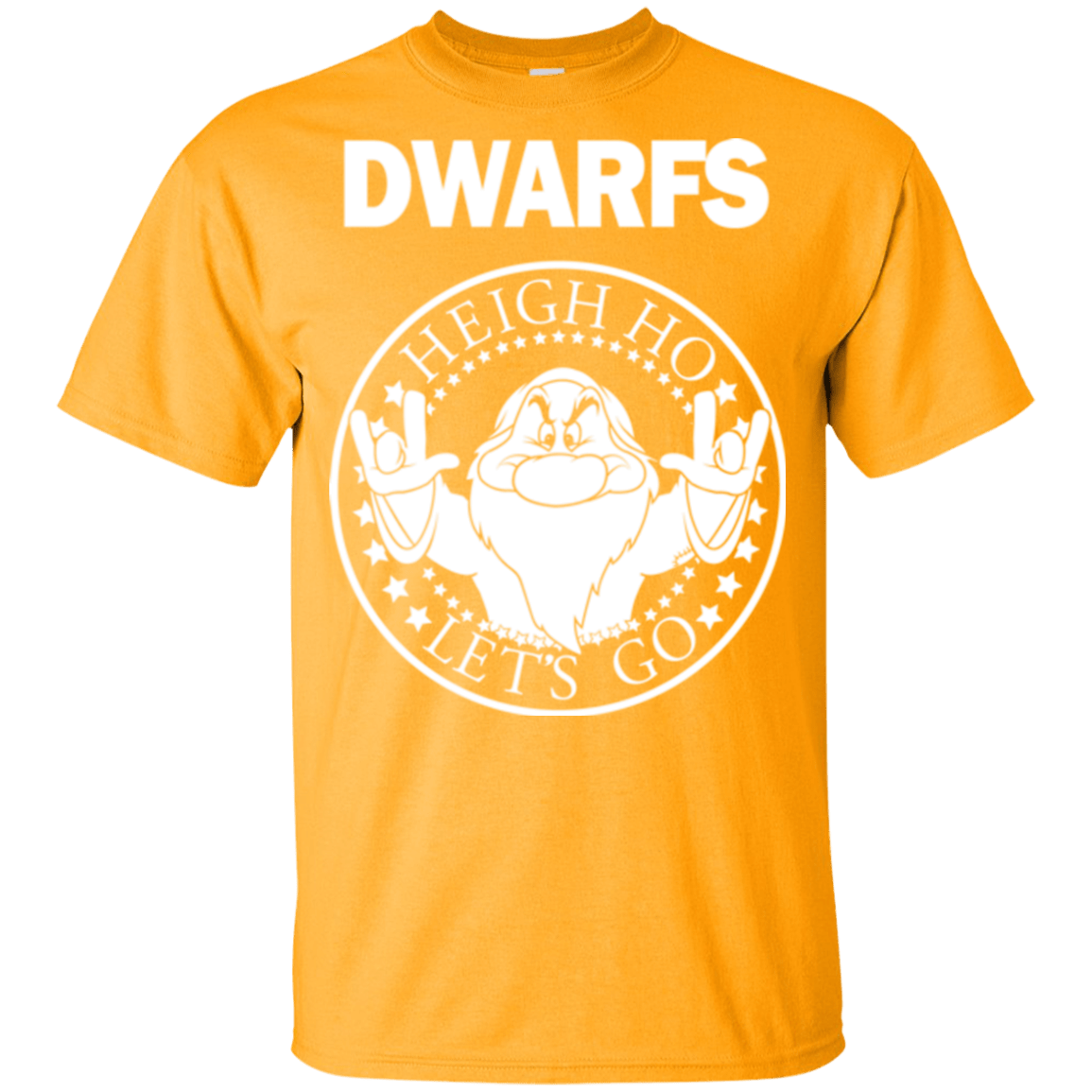 T-Shirts Gold / YXS Dwarfs Youth T-Shirt