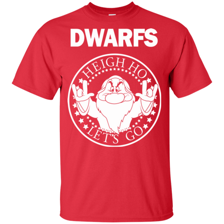 T-Shirts Red / YXS Dwarfs Youth T-Shirt