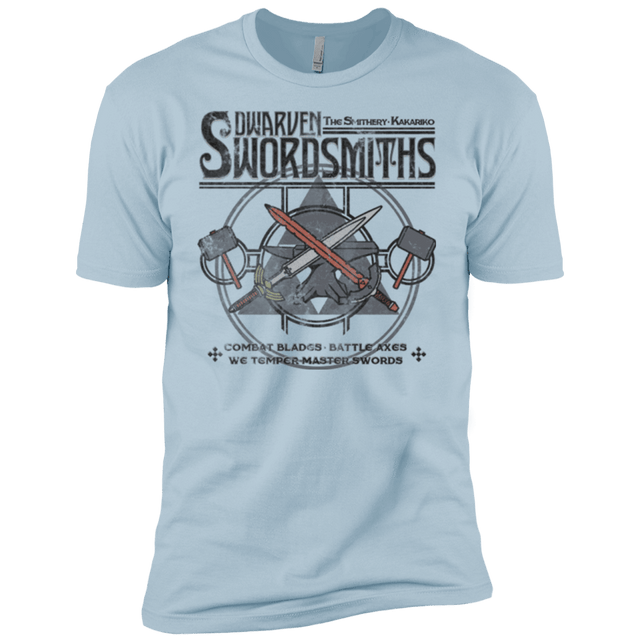 T-Shirts Light Blue / YXS Dwarven Swordsmiths Boys Premium T-Shirt