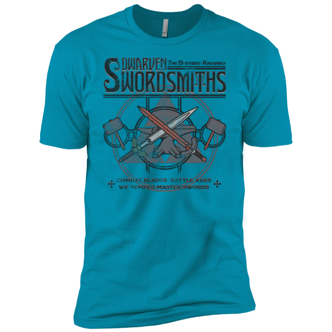 T-Shirts Turquoise / YXS Dwarven Swordsmiths Boys Premium T-Shirt