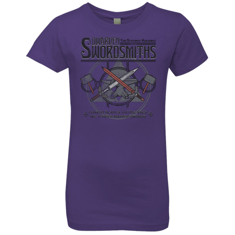 T-Shirts Purple Rush / YXS Dwarven Swordsmiths Girls Premium T-Shirt