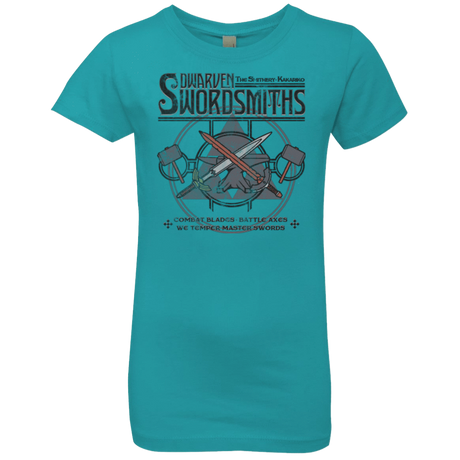 T-Shirts Tahiti Blue / YXS Dwarven Swordsmiths Girls Premium T-Shirt