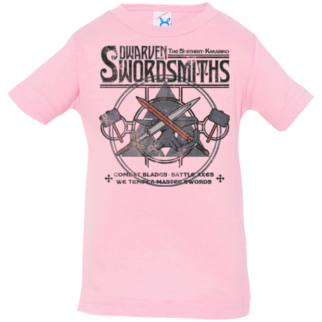 T-Shirts Pink / 6 Months Dwarven Swordsmiths Infant Premium T-Shirt