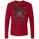 T-Shirts Cardinal / Small Dwarven Swordsmiths Men's Premium Long Sleeve