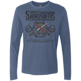 T-Shirts Indigo / Small Dwarven Swordsmiths Men's Premium Long Sleeve