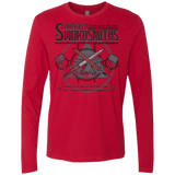 T-Shirts Red / Small Dwarven Swordsmiths Men's Premium Long Sleeve