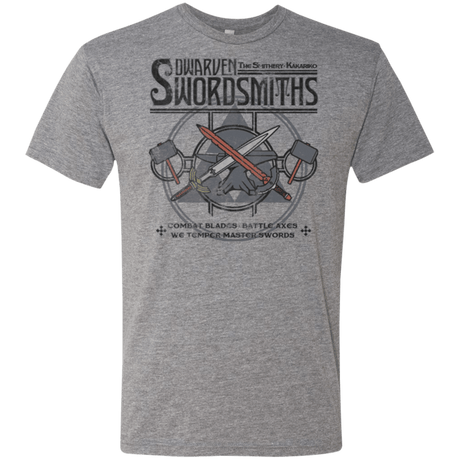 T-Shirts Premium Heather / Small Dwarven Swordsmiths Men's Triblend T-Shirt