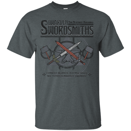 T-Shirts Dark Heather / Small Dwarven Swordsmiths T-Shirt