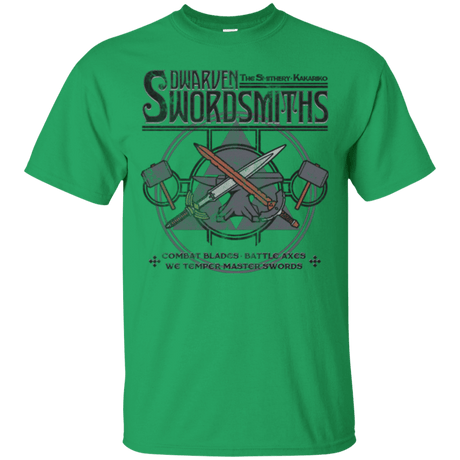 T-Shirts Irish Green / Small Dwarven Swordsmiths T-Shirt