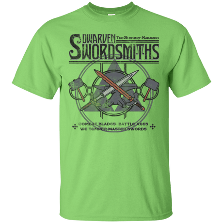 T-Shirts Lime / Small Dwarven Swordsmiths T-Shirt